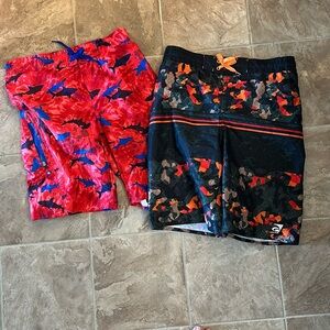 Pair of Youth Boys Laguna Swim Trunks